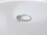 1.20ctw Diamond 14k White Gold 4.9 Grams Ring Size 8 Sd0625szxsa