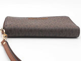 Michael Kors Jet Set Zip Wallet Brown Aa0126orsa