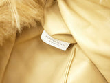 Bottega Veneta Chain Pouch In Beige Shearling Lambskin Fw0726irzdu
