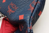 Mcm Blue & Red Viestos Belt Bag Eb0926crde