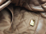 Chanel Mini 22 Beige Quilted Calfskin Leather Bucket Bag Do0525oxzxde