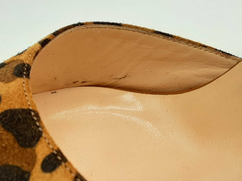 Christian Louboutin Levita Girl 120 Caramel Heels Size Eu 39.5 Do1024loxde