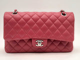 Chanel Medium Double Flap Pink Lambskin Handbag Aa0525wezxsa