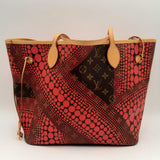 Louis Vuitton Neverfull Mm Red Yayoi Kusama Hs0324locrsa