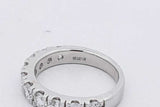1.6cttw Lab Grown Diamond Ring In 14k White Gold 4.8 Grams Size 6.25 Eb0826srxsa