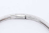 Chanel 18k White Gold Coco Crush Bangle Bracelet 16.9 Grams Eb0626orxzde