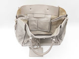 Balenciaga Papier A-4 Zip-around 2-way Bag In Light Grey Leather Fw0726ozxdu