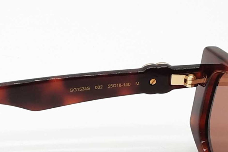 Gucci Gg1534s Sunglasses In Havana Eb1125crde