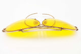 Ray-ban Bausch & Lomb Sunglasses With Yellow Lenses Eb0726crsa