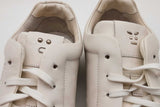 Fendi White Leather Lace Up Sneakers Size 11 Eb1225oxzde