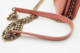 Chanel Pink Quilted Caviar Boy Wallet On Chain Eb1026lsxzde