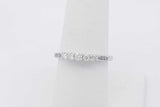 0.19cttw Diamond Ring In 14k White Gold 2.4 Grams Size 7.25 Eb0326lixsa