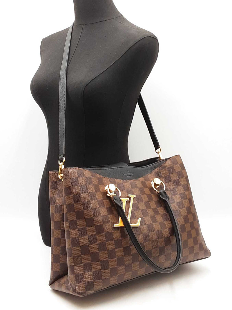 Louis Vuitton Riverside In Damier Ebene Coated Canvas Fw0825szxdu