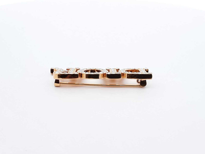 Christian Dior Dio(r)evolution Gold-tone & Crystal Brooch Fw1025exdu
