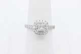 0.51cttw Diamond Ring In 14k White Gold 4.1 Grams Size 7 Eb0626wcrdu