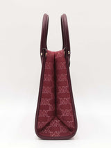 Michael Kors Mirella Small Crossbody In Mulberry Monogram Jacquard Fw0826wzdu