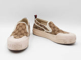 Gucci Slip-on Platform Sneakers In Gg Supreme Canvas Size 9 Fw0926lrzdu