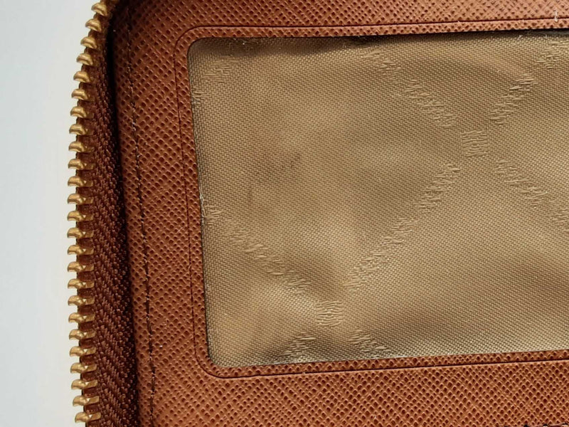 Michael Kors Jet Set Travel Continental Brown Leather Zipper Wallet Do0924oxde