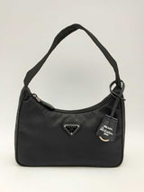 Prada Re-edition Black Re-nylon Mini Bag Fw1024rxzsa