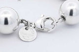 Tiffany & Co. Sterling Silver Hardwear Ball Bracelet 20.2 Grams 8 In Eb1225lxzdu