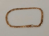 Fancy Infinity Link Bracelet Yellow Gold 18k 5.7 Grams 6 Inch Vc06260wczmia