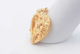 22k Yellow Gold Heart Pendant 3.8 Grams Eb1124orxsa