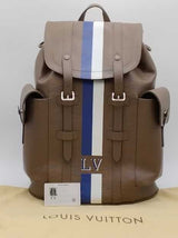 Louis Vuitton Epi Rayures Christopher Backpack Brown Aa1026czxsa