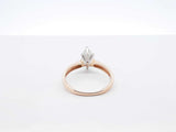 1.05 Ctw Diamond & 14k Yellow Gold Solitaire Ring 2.8 Gram Size 7.5 Fw0925orzxdu