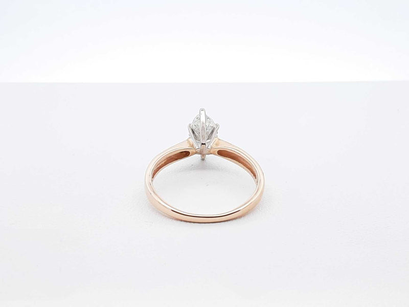 1.05 Ctw Diamond & 14k Yellow Gold Solitaire Ring 2.8 Gram Size 7.5 Fw0925orzxdu