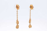 14k Yellow Gold Dangle Earrings 1 Gram Eb1024orsa