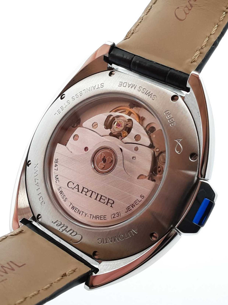Cartier Clé De Cartier 40mm Stainless Steel Automatic Watch Fw1025lzxzdu