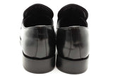 Prada Black Leather Loafers Size 41.5 Eb0626loxde