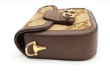 Gucci Horsebit 1955 Jumbo Gg Monogram Canvas Crossbody Bag Eb0926oxzde