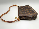 Louis Vuitton Pochette Brown Monogram Shoulder Clutch Do1024rxzde