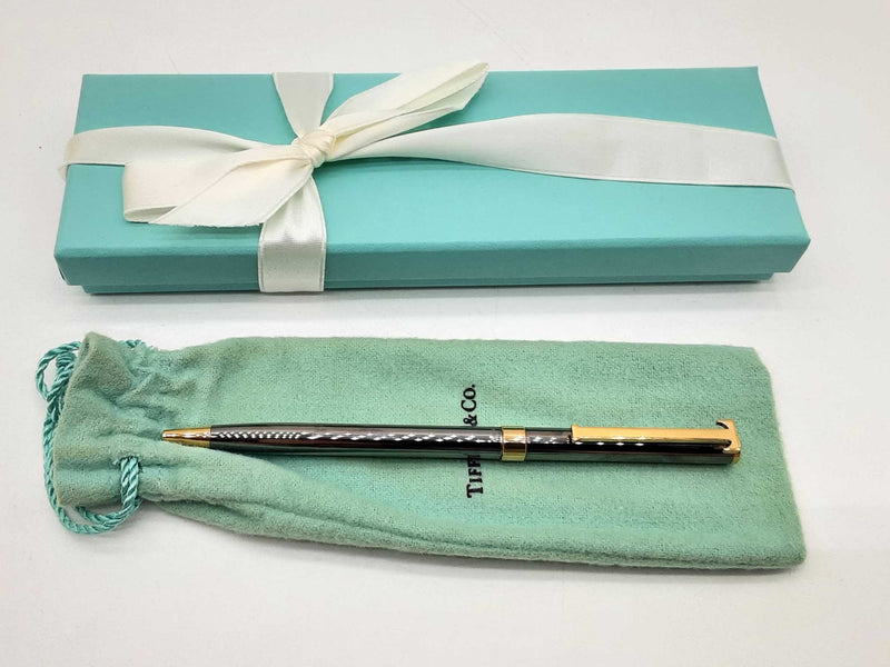 Tiffany & Co. T Clip Ballpoint Twist Ink Pen Do0125rxde