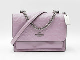 Coach Mini Klare Crossbody In Signature Light Violet Patent Leather Fw0926exdu