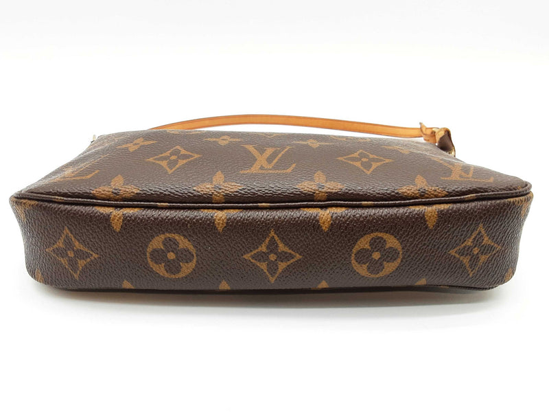 Louis Vuitton Pochette Brown Monogram Coated Canvas Clutch Do0425irrde