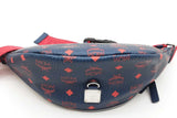 Mcm Blue & Red Viestos Belt Bag Eb0926crde