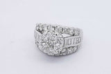 2.26cttw Diamond Ring In 14k White Gold 13 Grams Size 7.5 Eb0526lrxzsa