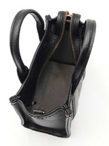 Marc Jacobs The Micro Tote Bag Black Pebbled Leather Fw0926lordu