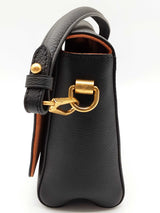 Louis Vuitton Soft Twist Black Leather Shoulder Bag Do0425lexzde