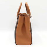 Michael Kors Mk Monogram Coated Canvas Kellen Satchel Sd0726izdu