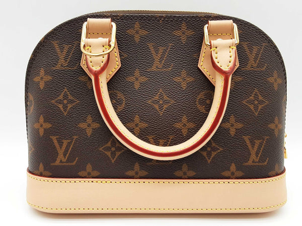 Louis Vuitton Alma Brown Monogram Crossbody Bag Do0525cxzde