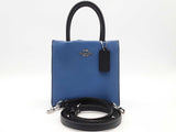 Coach Mini Cally Crossbody Silver Hardware Blue Aa0926rzsa