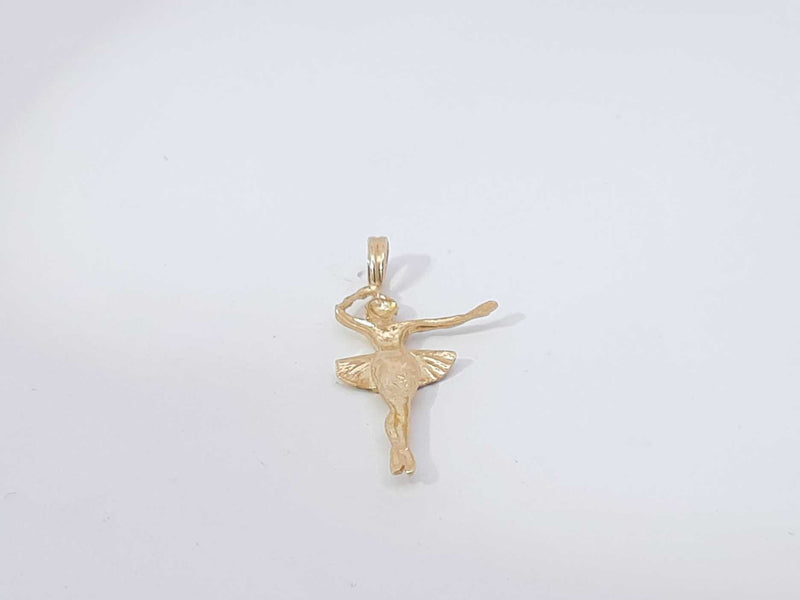 14k Yellow Gold 1 Grams Ballerina Pendant Aa0525rzsa