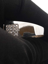 2.70 Cttw Diamond & 14k White Gold Statement Ring 15.9g Size 12.25 Fw0926sxzdu