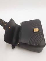 Gucci Chevron Quilted Marmont Matelasse Top Handle Bag Eb0626rxzsa