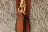 Mcm Monogram Canvas Ella Lauretos Boston Bag Eb0626oxzsa