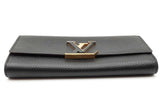 Louis Vuitton Black Leather Capucines Wallet Eb0326owxdu