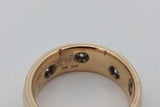 0.32cttw Diamond Band Ring In 18k Yellow Gold 11 Grams Size 7.25 Eb1026srxsa